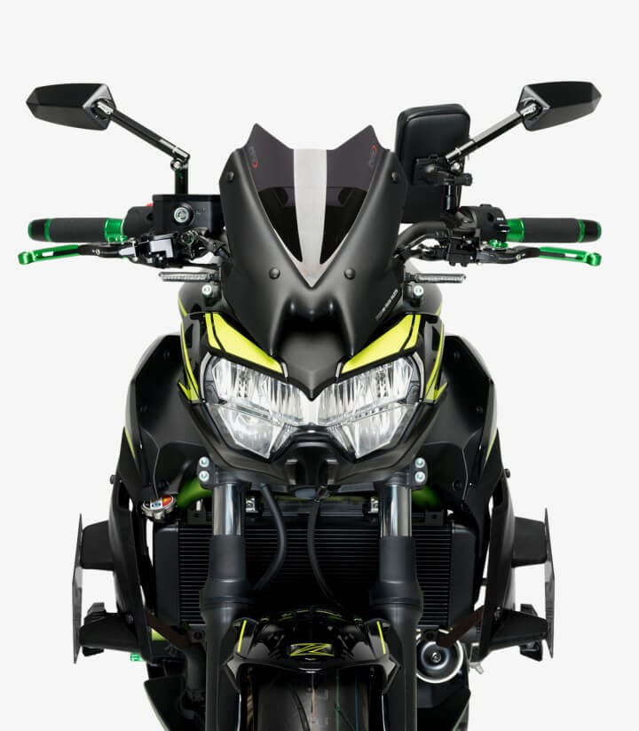 Alerones laterales Naked 20328N para Kawasaki Z650 color Negro de Puig