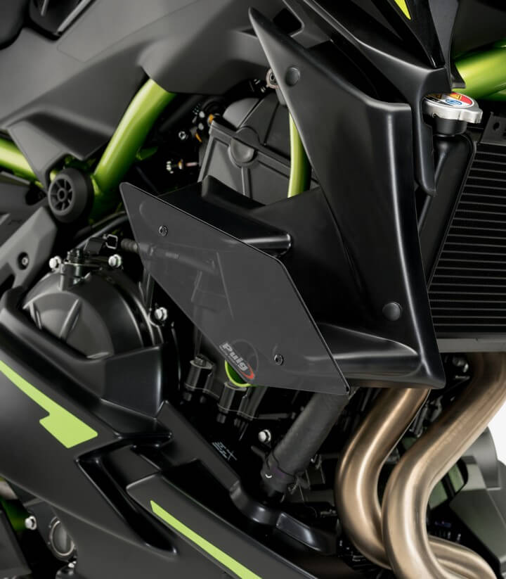 Winglets seitlich Naked 20328N Puig Kawasaki Z650 (20-24) Schwarz