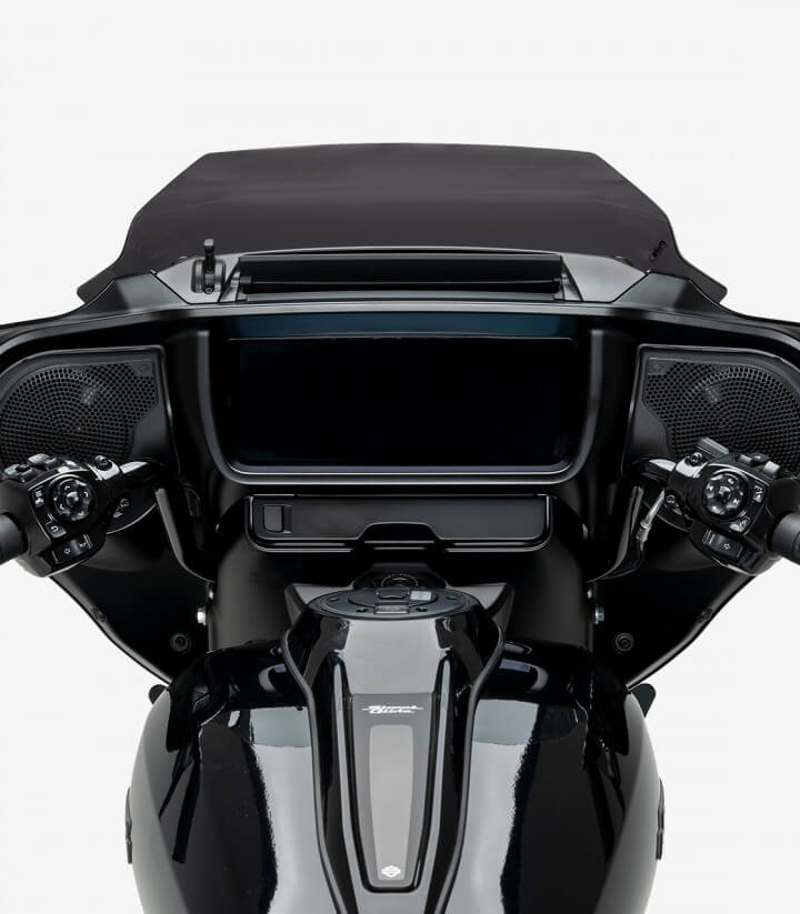 Windschild Puig High-Road Sport Harley-Davidson Street Glide: CVO FLHXSE (23-26)/ST (26), FLHX (24-26) Dunkel getönt 22109F