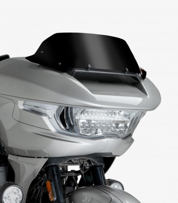 Harley Davidson Road Glide FLTRX (24) Puig High-Road Sport Matte black Windshield 22107J