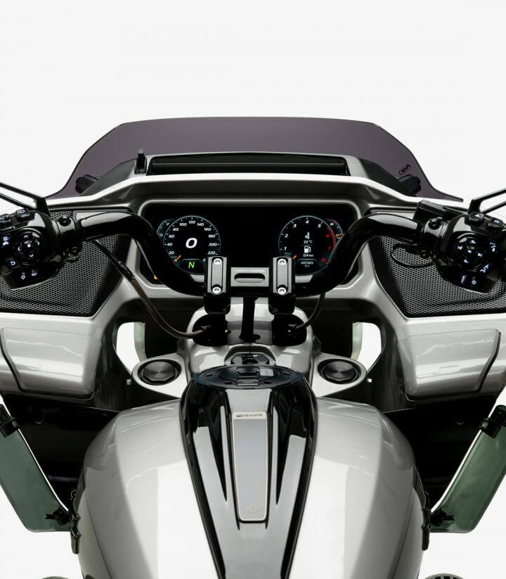 Cúpula Puig High-Road Sport Harley Davidson Road Glide FLTRX (24) Ahumado oscuro 22107F