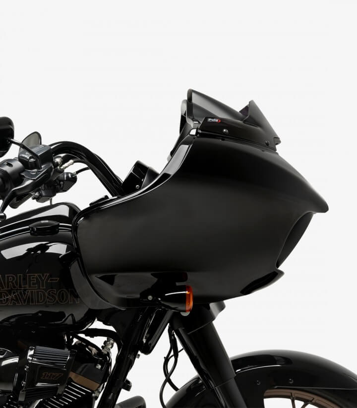 Windschild Puig High-Road Sport several Harley-Davidson models Dunkel getönt 21722F