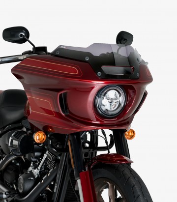 Harley Davidson Softail Low Rider ST FXLRST (22-24) Puig High-Road Sport Smoked Windshield 21472H