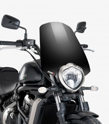 Windschild Puig New Generation Touring Kawasaki Vulcan S (15-26) Schwarz 8164N