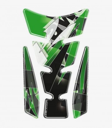 Protector depósito Wings Kawasaki color Verde de Puig