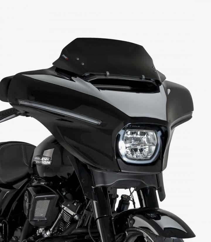 Cúpula Puig High-Road Sport Harley Davidson Street Glide FLHX (24) Negro mate 22109J