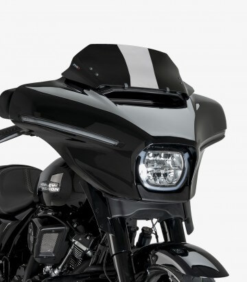Cúpula Puig High-Road Sport Harley Davidson Street Glide FLHX (24) Negro 22109N