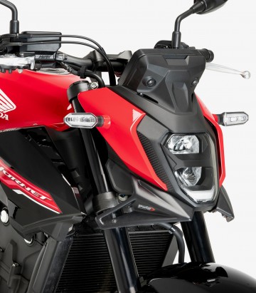 Alerones frontales Naked 21936J para Honda CB500 Hornet (24-25) color Negro mate de Puig
