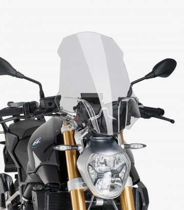 BMW R1200 R Puig Naked New Generation Touring Transparent Windshield 8110W