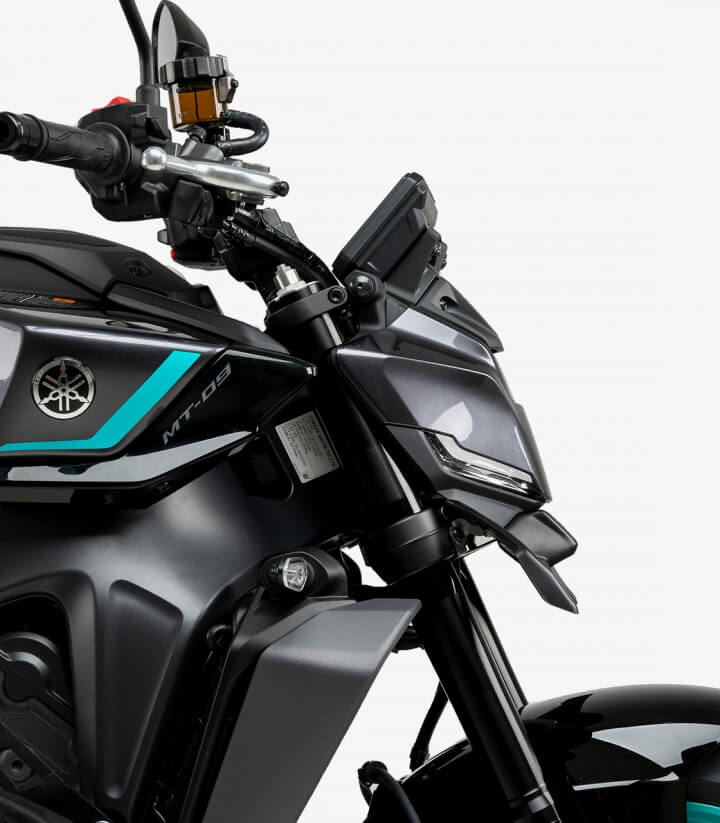 Winglets vorne Naked 22079J Puig Yamaha MT-09 (24-26) Mattschwarz