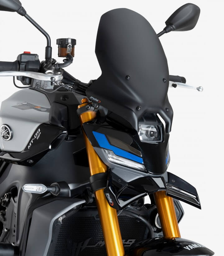 Alerones frontales Naked 22079N para Yamaha MT-09 (24-25) color Negro de Puig