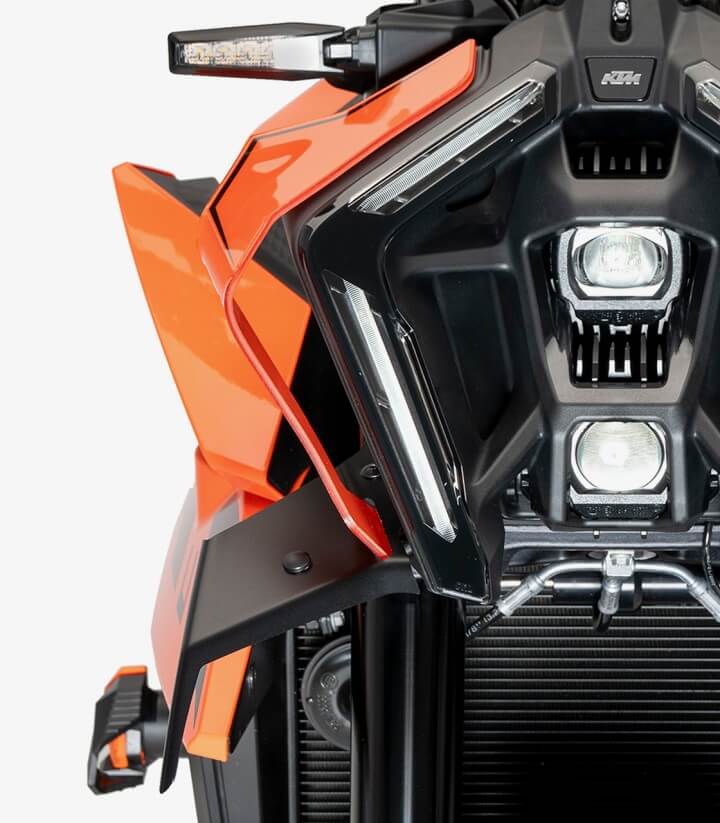 Winglets vorne Naked 22178J Puig KTM 990 Duke (24-26) Mattschwarz