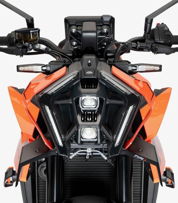 Alerones frontales Naked 22178J para KTM 990 Duke / R (24-25) color Negro mate de Puig