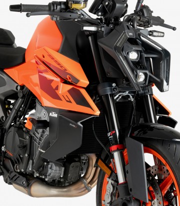 Alerones laterales Naked 22174J para KTM 990 Duke / R (24-25) color Negro mate de Puig
