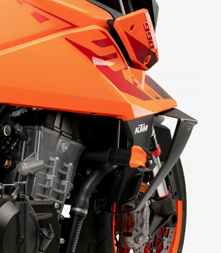 Alerones laterales Naked 22174J para KTM 990 Duke / R (24-25) color Negro mate de Puig