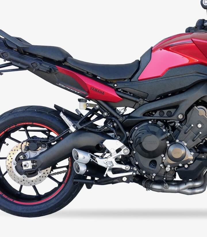 Escape XY9380XB Ixil L3XB Negro para Yamaha XSR 900 (16-20)