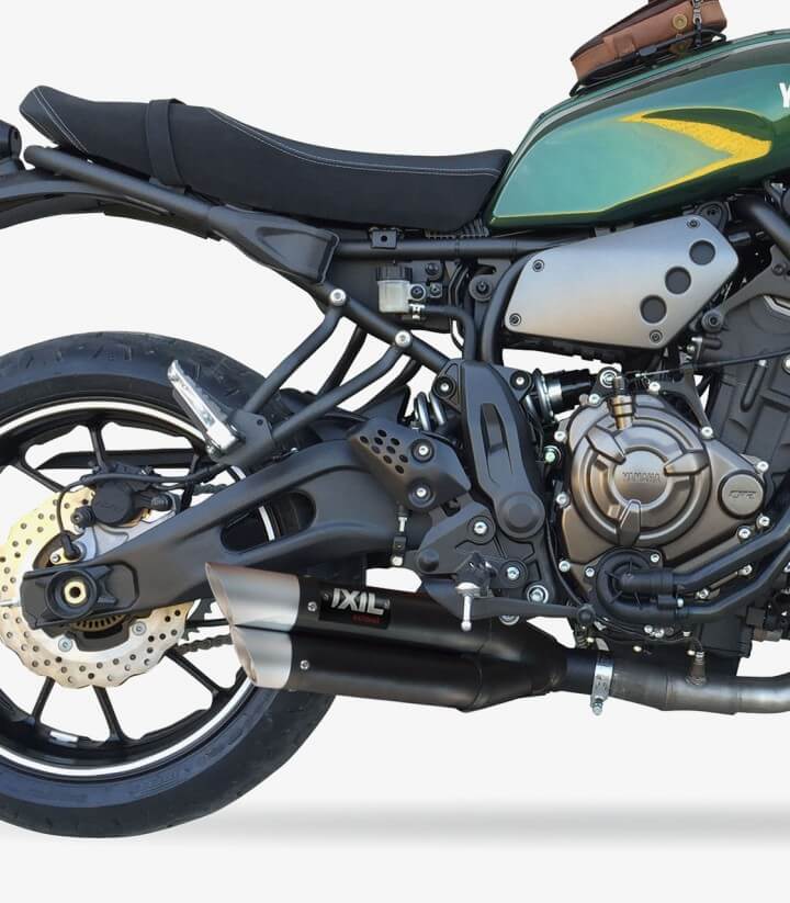 Auspuff XY9362XB Ixil L3XB Schwarz für Yamaha MT-07 (14-20), Tracer 700 (17-19), XSR 700 (16-20)