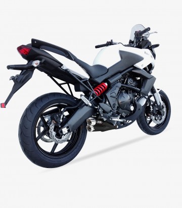 Escape XK7351XB Ixil L3XB Negro para Kawasaki ER-6 (05-11), Versys 650 (06-14)