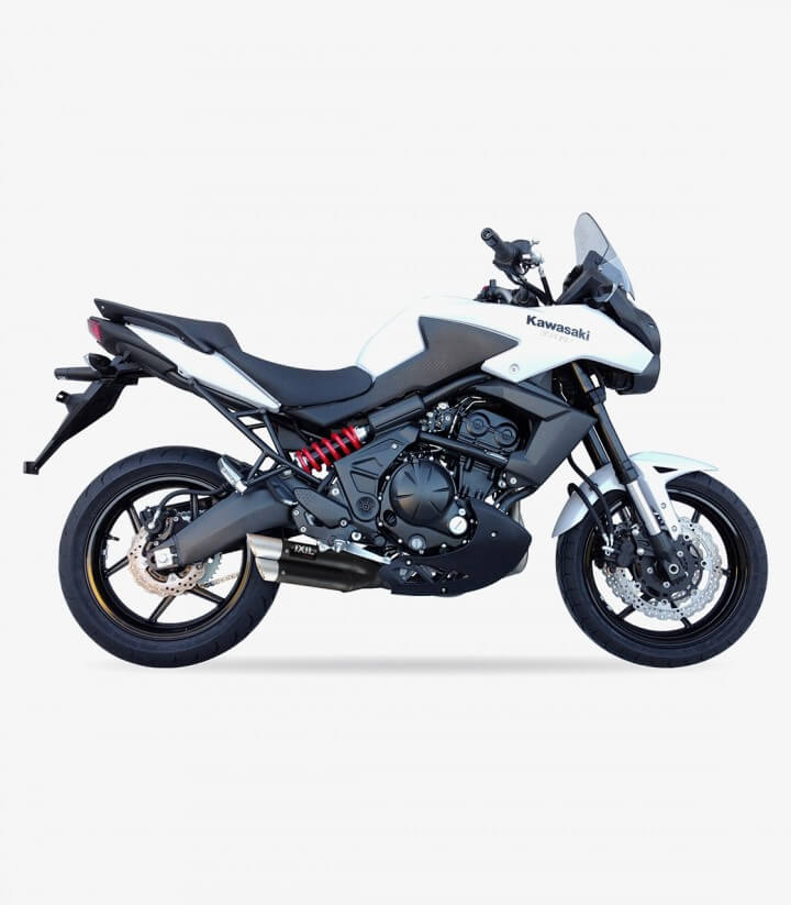 Escape XK7351XB Ixil L3XB Negro para Kawasaki ER-6 (05-11), Versys 650 (06-14)