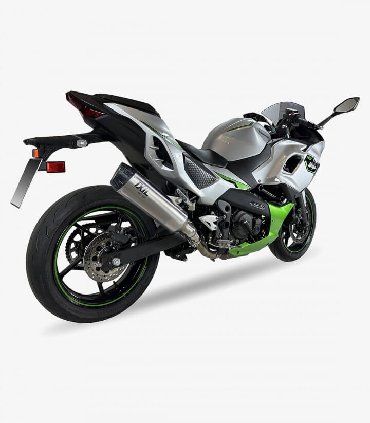 Escape OK7040VSE Ixil SOVE Acero para Kawasaki Ninja 400/500 (18-24), Ninja 7 Hybrid , Z 400/Z 500 (19-24)