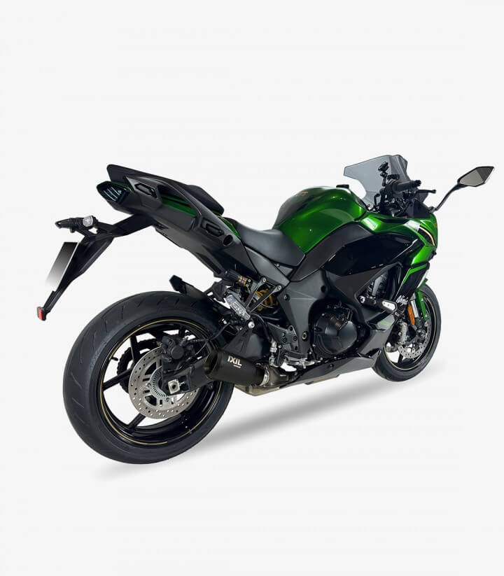 Escape CK7294RB Ixil RB Negro para Kawasaki Ninja 1000 / 1100 SX / SE (20-25)