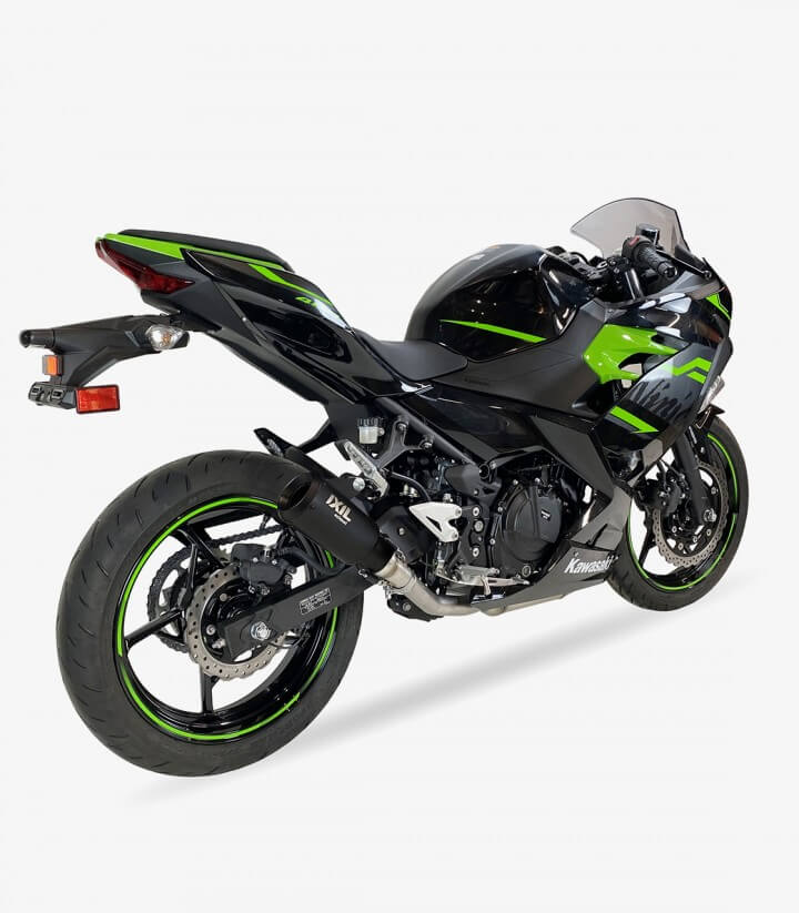 Auspuff CK7240RB Ixil RB Schwarz für several Kawasaki models