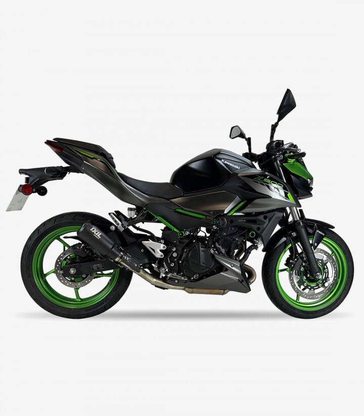 Ixil CK7240RB RB Black Exhaust for Kawasaki Ninja 400 / 500 (18-24), Ninja 7 Hybrid, Z 400 / Z 500 (19-24)