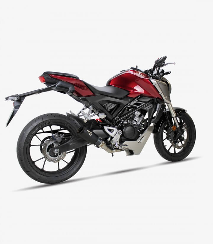 Ixil CH6208RB RB Black Exhaust for Honda CB 125 R (18-20)