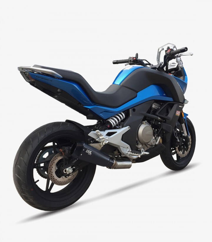Escape CF3231RB Ixil RB Negro para CFMOTO 650 MT