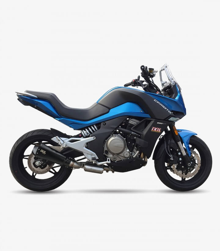 Escape CF3231RB Ixil RB Negro para CFMOTO 650 MT