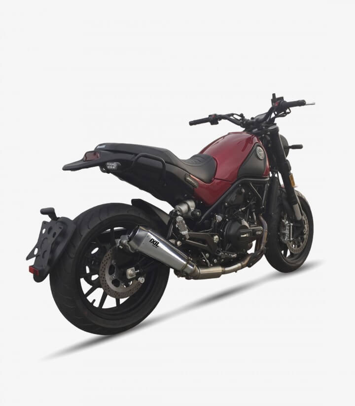 Escape CB5251RB Ixil RB Negro para Benelli Leoncino 500 (17-21)