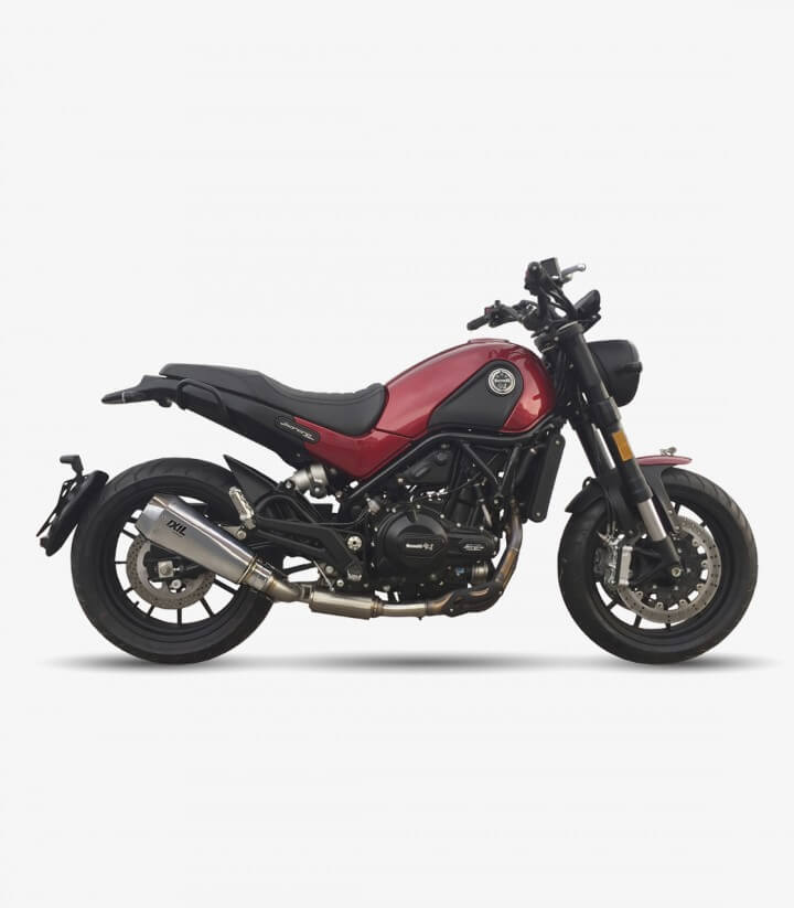 Escape CB5251RB Ixil RB Negro para Benelli Leoncino 500 (17-21)