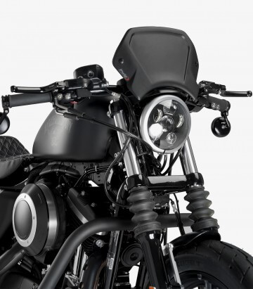Placa frontal de aluminio pintada en negro Puig Harley Davidson Sportster 883 Iron XL883N (09-12) 1352N