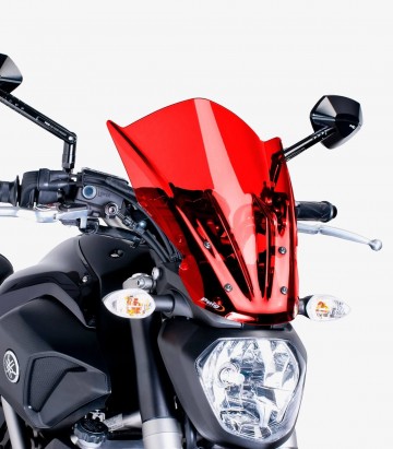 Windschild Puig New Generation Touring Yamaha MT-07 (14-17) Rot 7016R