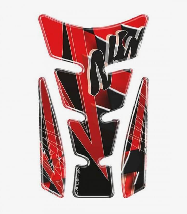 Tankpad Wings Ninja in der Farbe Rot von Puig 4721R