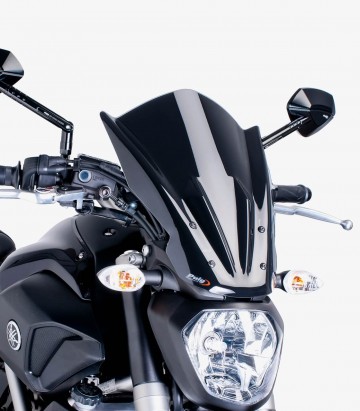 Cúpula Puig Naked New Generation Touring Yamaha MT-07 Negro 7016N
