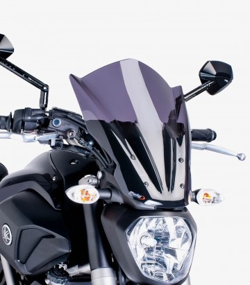 Cúpula Puig Naked New Generation Touring Yamaha MT-07 Ahumado oscuro 7016F