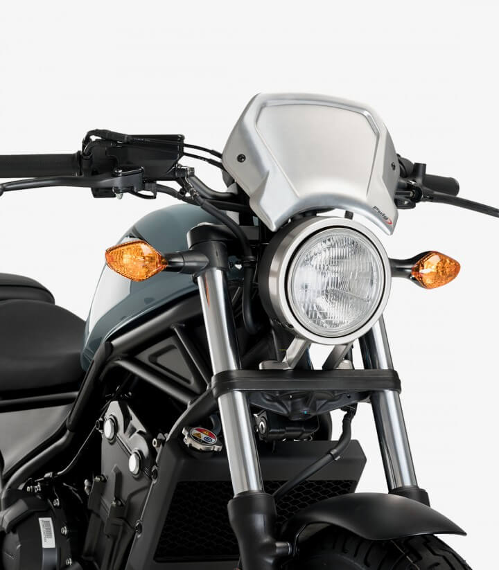 Placa frontal de aluminio Puig Honda CMX 500 Rebel (17-25) 3701P