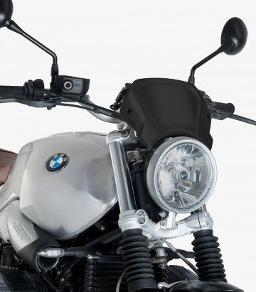 Frontplatte aus Aluminium, schwarz lackiert Puig BMW R nineT (14-24) 9798N
