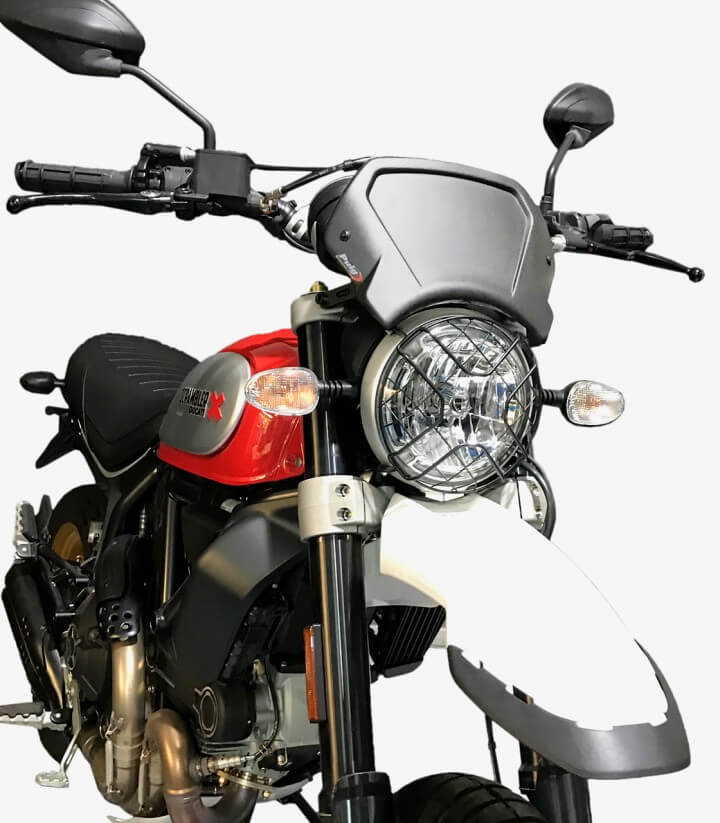 Placa frontal de aluminio Puig Ducati Scrambler 1100 (18-20) 9800P