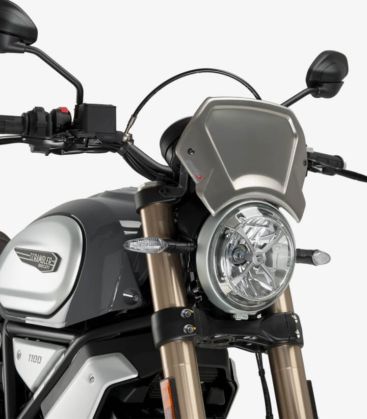 Front Aluminum Plate Puig Ducati Scrambler 1100 (18-20) 9800P
