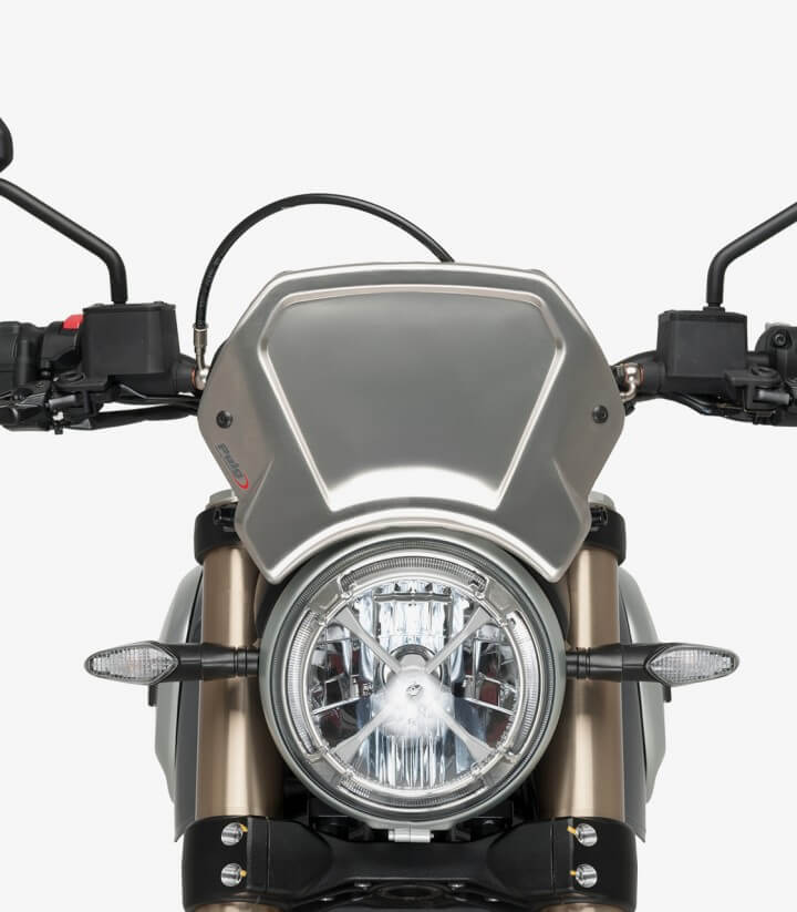 Placa frontal de aluminio Puig Ducati Scrambler 1100 (18-20) 9800P