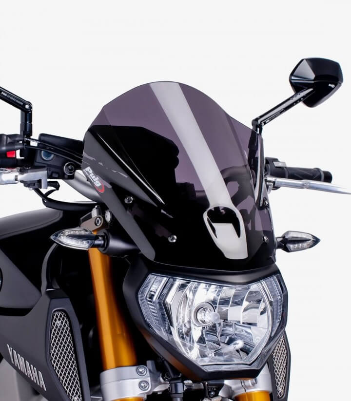 Cúpula Puig Naked New Generation Touring Yamaha MT-09 Ahumado oscuro 6861F