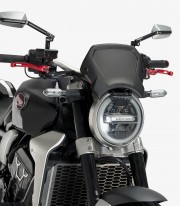 Placa frontal de aluminio pintada en negro Puig Honda CB1000/650R Neo Sports Cafe (18-23) 9803N