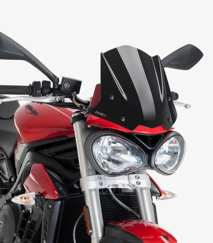 Cúpula Puig Naked New Generation Sport Triumph Street Triple S Negro 9999N