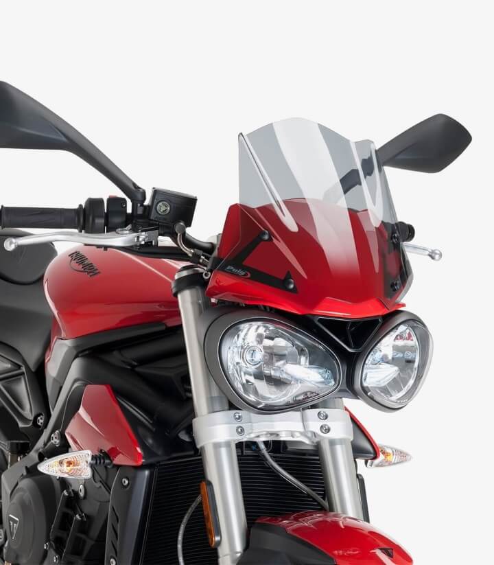 Cúpula Puig Naked New Generation Sport Triumph Street Triple S Ahumado 9999H