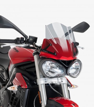 Windschild Puig New Generation Sport Triumph Street Triple 660/765 S (18-19) Getönt 9999H