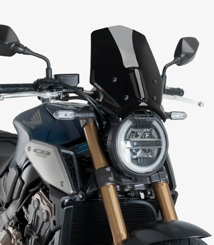 Cúpula Puig Naked New Generation Sport Honda CB1000R Neo Sports Café Negro 9748N