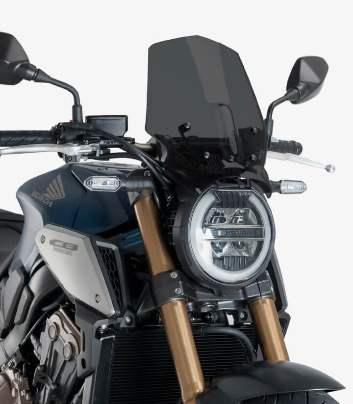 Cúpula Puig Naked New Generation Sport Honda CB1000R Neo Sports Café Ahumado oscuro 9748F