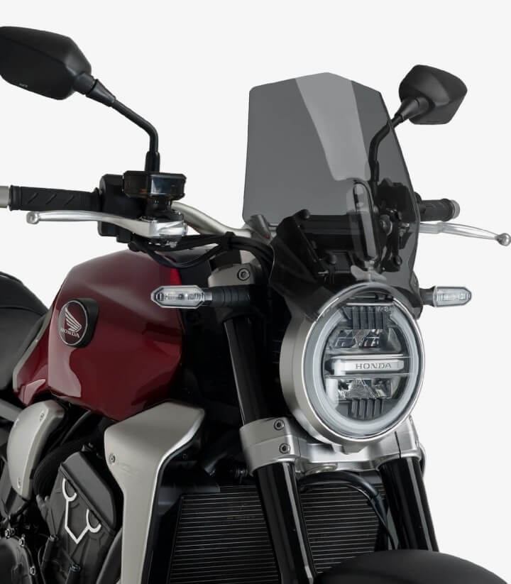 Cúpula Puig Naked New Generation Sport Honda CB1000R Neo Sports Café Ahumado oscuro 9748F